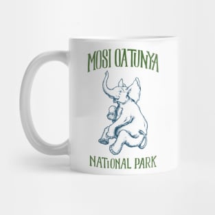 Mosi Oa Tunya National Park Zambia - Falling Elephant Mug